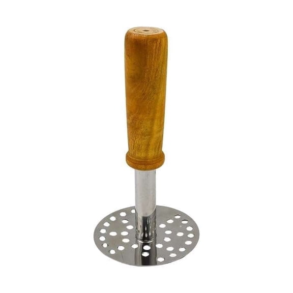 Stainless Steel Potato Crusher Vegetable Smasher Pav Bhaji Masher with Handle for Effortless Kitchen Uses