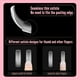 thumbnail image 4 of Funda completa curva Nail Tips NOVO OVO XXL, 300 unidades, transparente, 4 of 6