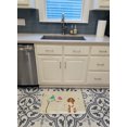 thumbnail image 3 of Carolines Treasures BB2544RUG Christmas Presents Brittany Spaniel Machine Washable Memory Foam Mat, 3 of 4