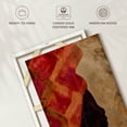 thumbnail image 6 of Elephant Stock African Black Woman Wall Art - Vertical Canvas Wall Art - Living Room Wall Decor - People Canvas - Brown And Red Decor - 24" x 36", 6 of 8