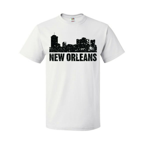 Inktastic New Orleans Skyline Grunge T-Shirt