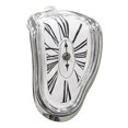 thumbnail image 1 of Reloj de pared nórdico surrealista con diseño artístico, reloj de pared creativo 3D DIY, reloj de pared colgante, reloj de silencioso, decoraci Plata, 1 of 9