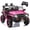 Pink, variant on 24V 2 Seater Ride On Toys for Kids, Ride On Car with Remote Control, Ride On Truck, 4-Wheel Suspension, Soft Start, Bluetooth, Led Lights, Electric Car for Kids Ages 3-8, Gift for Boys Girls - Pink