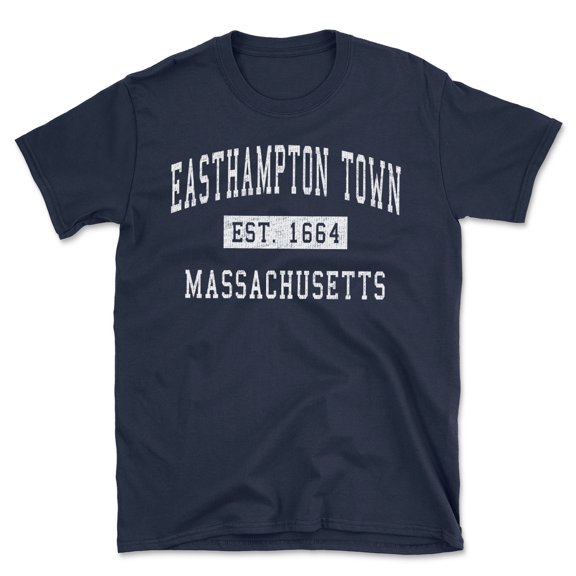 Easthampton Town Massachusetts Classic Established Men's Cotton T-Shirt