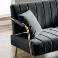 Bianlte Velvet Loveseat Sofa Couch,Modern Comfortable Sofa Loveseat