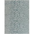 thumbnail image 2 of Jill Zarin Outdoor Collection Area Rug - Cape Town (5' 3" x 8' Rectangle Teal/Ivory), 2 of 8