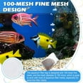 thumbnail image 5 of 15 Pieces Aquarium Filter Media Bags,Reusable Bags,Fish Tank Media Mesh Filter Bag,Nylon Bags with Zipper,Activated Carbon Reusable Bags, 5 of 7