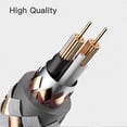 thumbnail image 4 of 2 Pack 3 feet Dual 1/4" to RCA Cable Audio Interconnect for Mixer, Amplifier, Microphone, Camera etc, 4 of 7