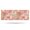 Pioneer Flower Floral Print Pattern-2, variant on Pioneer Flower Floral Print Pattern Bathroom Rugs Mat, Non Slip Microfiber Bathroom Rug with Rubber Backing, Soft Mats for Bathroom Floor Tub Shower, 17"x47"