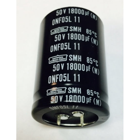 ESMH500VSN183MA50T ALUMINUM ELECTROLYTIC CAPACITOR 18000UF 50V 20%, SNAP-IN RoHS COMPLIANT
