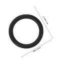 thumbnail image 2 of unbranded 150 Pcs Anneaux Toriques Noirs pour Réparation de Composants d'Extincteur, 2 of 7