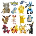thumbnail image 2 of Nuevas figuras de acción de la película de dibujos animados de Pokémon, Pikachu, Gengar, Mewtwo, Gurado, figuras de monstruos de bolsillo, modelo de juguete, regalos de Navidad, 2 of 5