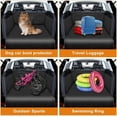 thumbnail image 4 of Cargo Liner for Dogs for VW Golf 8 MK8 TSI TDI GTI GTD GTE R R-Line 2020-2022, Non-Slip Waterproof Pet Cargo Cover Car Boot Protector Dog Trunk Cover Dog Cargo Liner(Black,132 * 104), 4 of 7