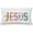H, variant on Jesus Black Lumbar Pillow Covers 12x20 - Christian Decorative Lumbar Throw Pillow Covers, Christian Decor, Christian Home Decor, Christian Room Decor, Christian Gifts for Women, Religious Gifts