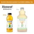 thumbnail image 3 of Honest Blood Orange Mango Flavored Herbal Tea-KO Bottles, 16.9 fl oz, 12 Pack, 3 of 10