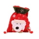 thumbnail image 1 of Cateissary Bolsas con cordón de Navidad Regalos Dulces Navidad Bolso de Papá Noel Estampado de copos de nieve Bolsa de regalos vintage Titular Kits de decoración para fiestas Llevar, 1 of 6