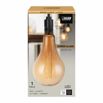 Feit PS50 E26 (Medium) Filament LED Bulb Warm White 60 Watt Equivalence 1 Pk