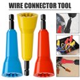 thumbnail image 2 of Herramienta para retorcer tuercas de cable Construcción de polímero de alta densidad Conector de cable confiable Dado de destornillador de torsión, 2 of 8