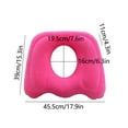 thumbnail image 3 of potrochi Donut Pillow, Tailbone Pain Relief, Hemorrhoid & Postpartum Cushion for Men and Women, Helps Ease Discomfort from Tailbone, Hemorrhoids, Pregnancy, Surgery, 3 of 7