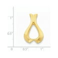 thumbnail image 2 of 14K Yellow Gold Slide (24x15mm) Pendant / Charm, 2 of 2
