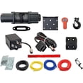 thumbnail image 4 of SuperATV 4500 lb Black Ops Winch with Heavy Duty Winch Mounting Plate for Polaris RZR 800 / RZR 800 S/RZR 800|4|Complete Winch Kit Combo ready for install|45-WM-P-RZR-4500, 4 of 7