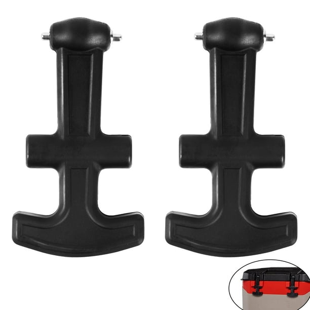 Manija de pestillo en T para hielera Calvana Rubber, paquete de 2