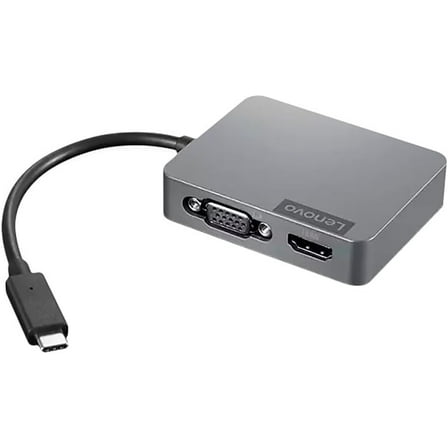 New Lenovo USB-C Travel Hub Gen2 Portable HDMI VGA USB-A Ethernet - 4X91A30366