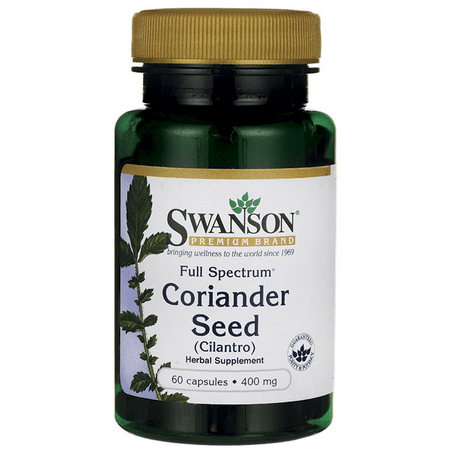 Swanson Full Spectrum Coriander Seed 400 mg 60 Caps
