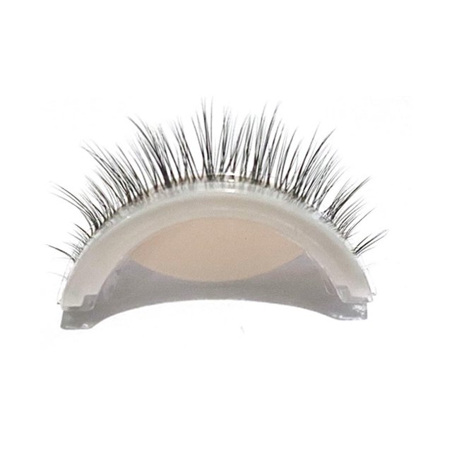 Pestañas Postizas, Tira De Pestañas Autoadhesivas Naturales, Herramienta De Maquillaje De Aspecto Natural 3D 1 Par Yuarrent CE008021-06