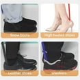 thumbnail image 6 of Extra Long Flexible Plastic Shoe Horns Do Not Require Bending Durable Shoe Spoons for Pregnant Women Wearing Assistants, 6 of 7