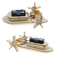 thumbnail image 5 of Construcción de modelos de barcos Modelo de barco exquisito Barco a control remoto Regalo de cumpleaños para niños Novedad Formación científica, 5 of 5