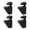 Yahei 1, variant on Ywmsfl Slip Glass Panel Brackets Adjustable Clamping Systems Zincs Alloys Materials For Customizable Storage