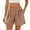 v#133Khaki706, variant on Rggeeun Women'S Shorts Elastic High Waist Solid Color Bubble Ruffle Wide Leg Soft Breathable for Summer Gym Classic Bottoms,Black,L