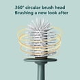 thumbnail image 3 of 3pcs Set Toilet Brush Wall Mounted Multi-functional Silicone Head with Bracket Home Bathroom Accessories, 3 of 6