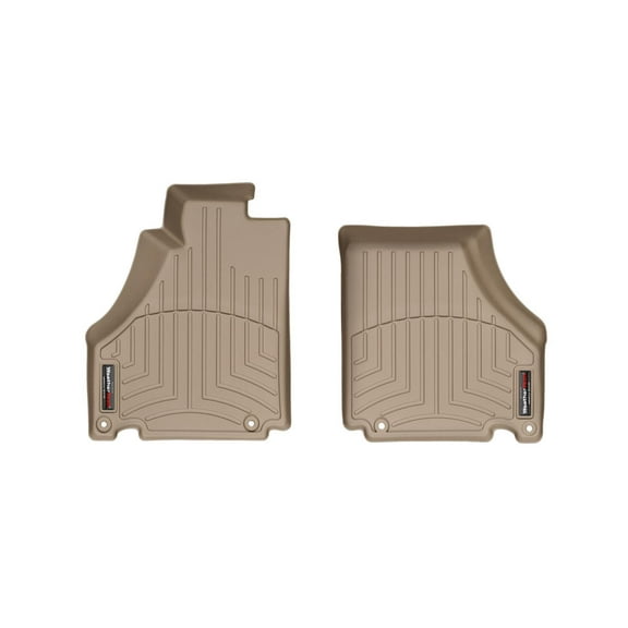 WeatherTech Custom Fit FloorLiners compatible with 1999-2005 Ferrari F360 - 1st Row (Driver & Passenger), Tan