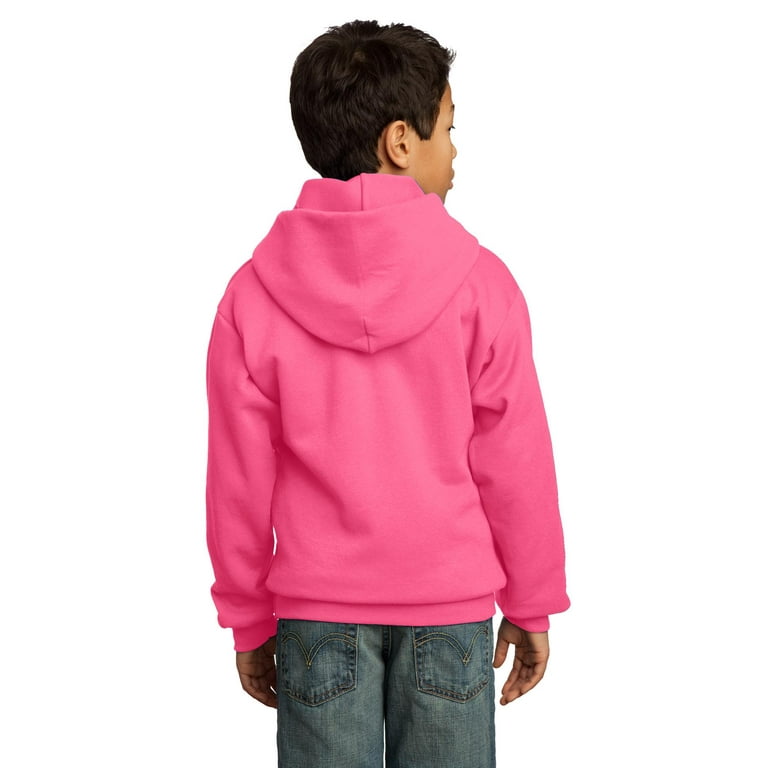 Port & Company - Sudadera con capucha para hombre, color rosa, Pc78h., 3XL,  Rosado Neón