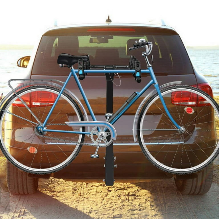 Ktaxon 4 Bike Rack with 2 Hitch Receiver for Car Truck SUV Minivan Walmart