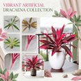 thumbnail image 6 of 2026 NEW Artificial Outdoor Plants UV Resistant Realistic Fake Tropical Greenery Potted Boston Ferns for Patio and Porch Decor Yellow-green, 6 of 9