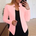 thumbnail image 5 of fatyb Plus Size Blazers for Women Business Casual Open Front Suit Jackets Professional Work Blazers, 5 of 6