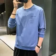 thumbnail image 3 of Sudaderas superiores Camiseta casual para hombre Cuello redondo Ropa para hombre Holgada Normal Estampada Ajuste regular Algodón Una alta calidad A granel Nuevo, 3 of 4