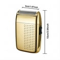 thumbnail image 3 of Electric Foil Shavers Cordless Beard Trimmer Rechargeable Razor for Men Portable Pocket Size, 3 of 6