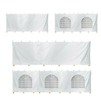 TentandTable Standard Sidewall Kit for 8 ft Sides, White, 60 ft x 90 ft