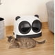thumbnail image 2 of Arenero para Gato Cerrado Forma de Panda Mediano 54x44x39cm, 2 of 9