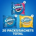 thumbnail image 3 of OREO, 20 Snack Packs (Individually Wrapped), 40 Cookies, School, Lunch, Travel, Gift, Birthday, Bulk Variety Pack of OREOs Original Chocolate & Double Stuf & Golden Vanilla Sandwich Cookies, 3 of 15