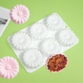 thumbnail image 5 of Gieenan 6-Cavity Flower Shape Silicone Mold Baking Tool for Making Chocolate, Candy, 5 of 8