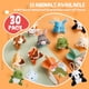 thumbnail image 3 of Atfunshop Regalos del día de San Valentín para niños con juguetes de peluche de animales, paquete de 30 mini llaveros de San Valentín y caja de regalo de corazón a granel para niños pequeños, niñas, n, 3 of 5