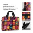 thumbnail image 4 of FORMRS 16" Laptop Bag Carrying Sleeve Case with Handle Travel Shoulder Briefcase, Purple Jar, 4 of 8