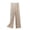 *Beige, variant on VBVC Women's Elastic Waist Wide Leg Pants , Ladies' Soft Flowy Casual Lounge Trousers , Lightweight Drape Pants For Women, Beige , Free Size