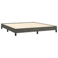 thumbnail image 4 of vidaXL Bed Frame Platform Bed Mattress Foundation Bedroom Furniture Velvet, 4 of 8