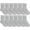 Gray, variant on Yacht & Smith 12 Pairs of Youth Girl Socks, Girls Crew Socks, Girls Athletic Socks